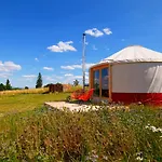 Luxury tent Glamping Niebianska Osada Jurty Dolnoslaskie