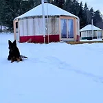 Glamping Niebianska Osada Jurty Dolnoslaskie Lyxtält *