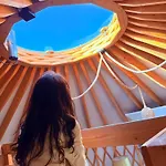 Glamping Niebianska Osada Jurty Dolnoslaskie