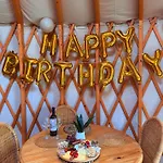 Lyxtält Glamping Niebianska Osada Jurty Dolnoslaskie