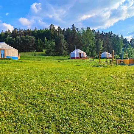Glamping Niebianska Osada Jurty Dolnoslaskie & Luxury tent Polanica-Zdroj