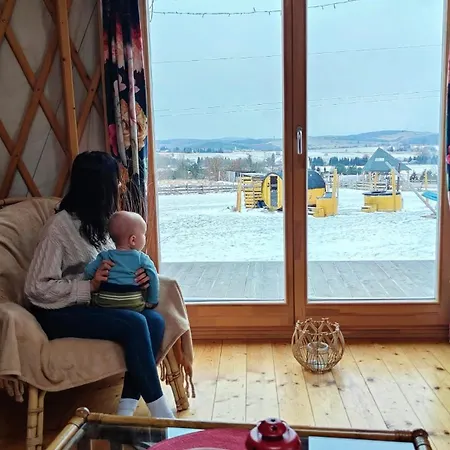 Glamping Niebiańska Osada Jurty Dolnośląskie&spa