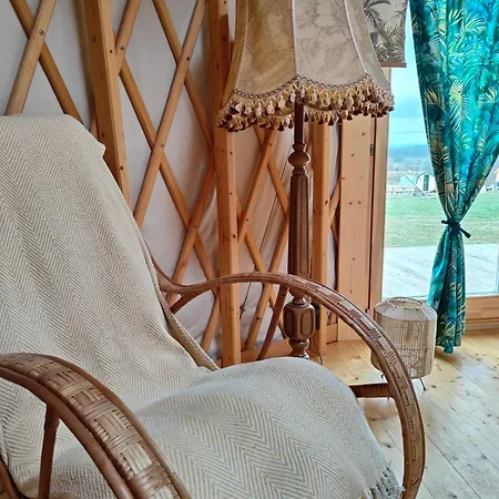 Luxury tent Glamping Niebianska Osada Jurty Dolnoslaskie & Polanica-Zdroj