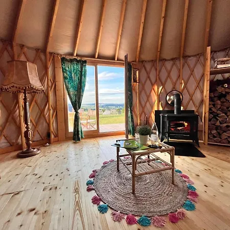 Luxuszelt Glamping Niebianska Osada Jurty Dolnoslaskie Bad Altheide