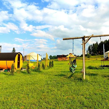 Luxury tent Glamping Niebianska Osada Jurty Dolnoslaskie &