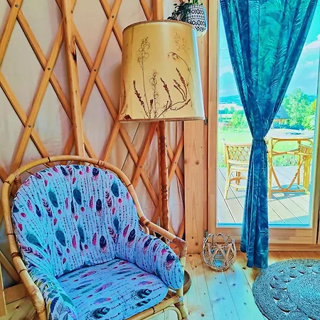 Glamping Niebianska Osada Jurty Dolnoslaskie & Luxury tent *