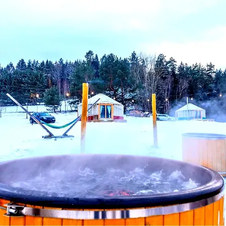 Glamping Niebiańska Osada Jurty Dolnośląskie&spa Polanica-Zdrój