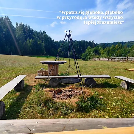 Glamping Niebiańska Osada Jurty Dolnośląskie&spa Luksusowy namiot Polanica-Zdrój