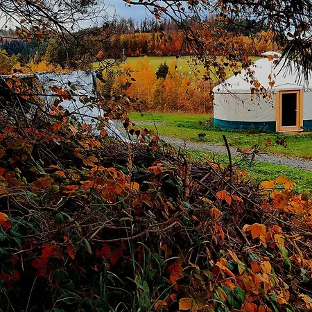 Glamping Niebianska Osada Jurty Dolnoslaskie