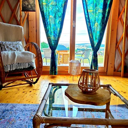 Glamping Niebiańska Osada Jurty Dolnośląskie&spa * Polanica-Zdrój