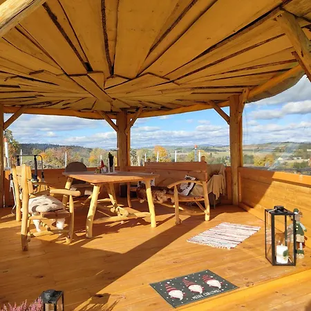 Glamping Niebiańska Osada Jurty Dolnośląskie&spa