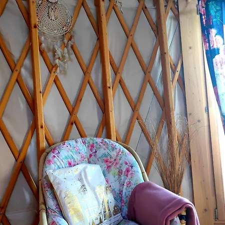 Glamping Niebianska Osada Jurty Dolnoslaskie Luxuszelt Bad Altheide