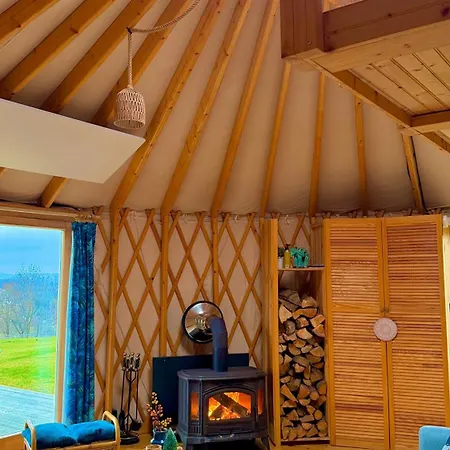 Luxuszelt Glamping Niebianska Osada Jurty Dolnoslaskie