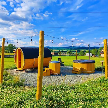 Lyxtält Glamping Niebianska Osada Jurty Dolnoslaskie Polanica-Zdrój