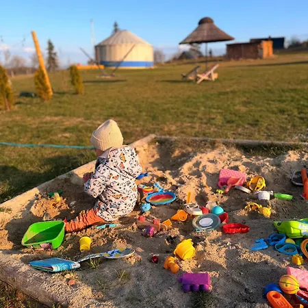 Роскошный шатер Glamping Niebianska Osada Jurty Dolnoslaskie Поляница-Здруй