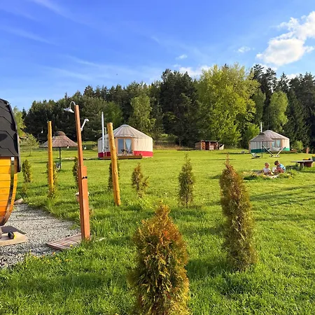 Glamping Niebianska Osada Jurty Dolnoslaskie Luxusní stan *