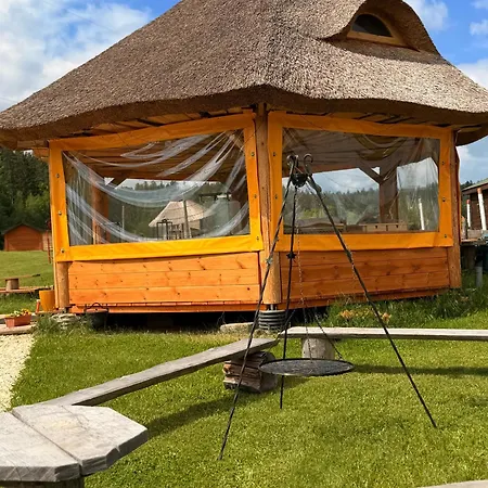 Glamping Niebianska Osada Jurty Dolnoslaskie 럭셔리텐트