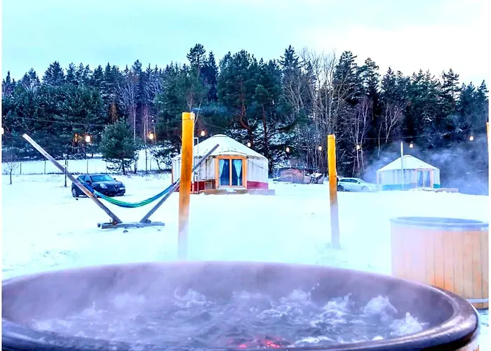 Glamping Niebianska Osada Jurty Dolnoslaskie Polanica-Zdrój