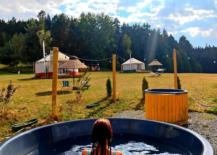 Glamping Niebianska Osada Jurty Dolnoslaskie * Polanica-Zdrój