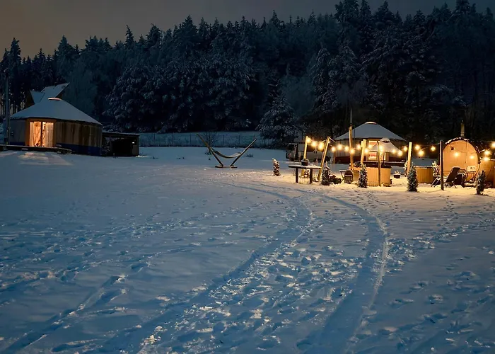 Glamping Niebianska Osada Jurty Dolnoslaskie Polanica-Zdrój