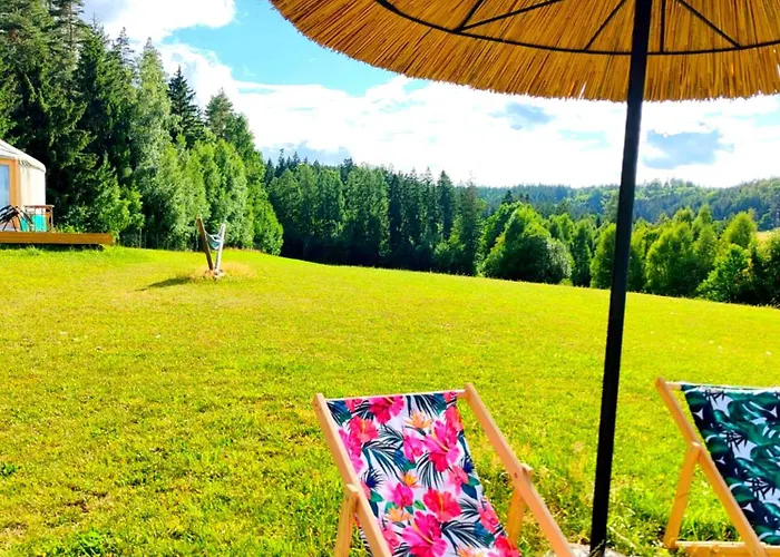 Glamping Niebianska Osada Jurty Dolnoslaskie * Polanica-Zdrój