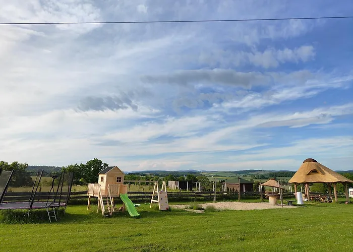 Glamping Niebianska Osada Jurty Dolnoslaskie Luxusní stan