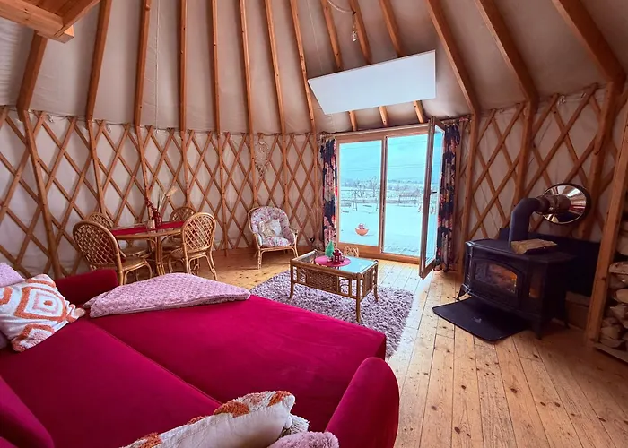 Glamping Niebianska Osada Jurty Dolnoslaskie * Polanica-Zdrój