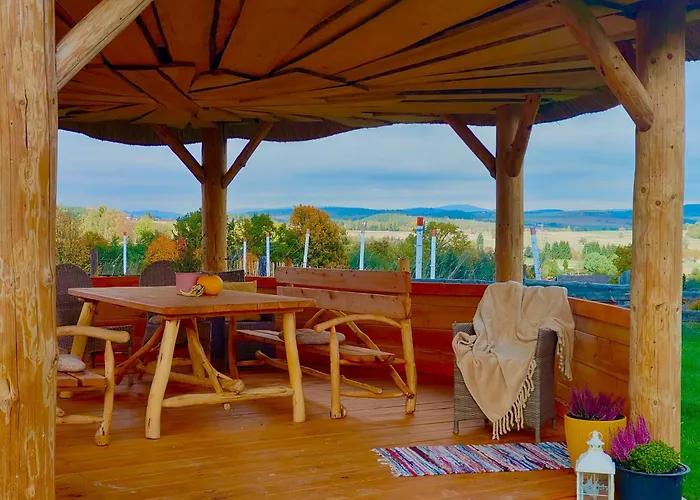 Glamping Niebianska Osada Jurty Dolnoslaskie Luxusní stan Polanica-Zdrój