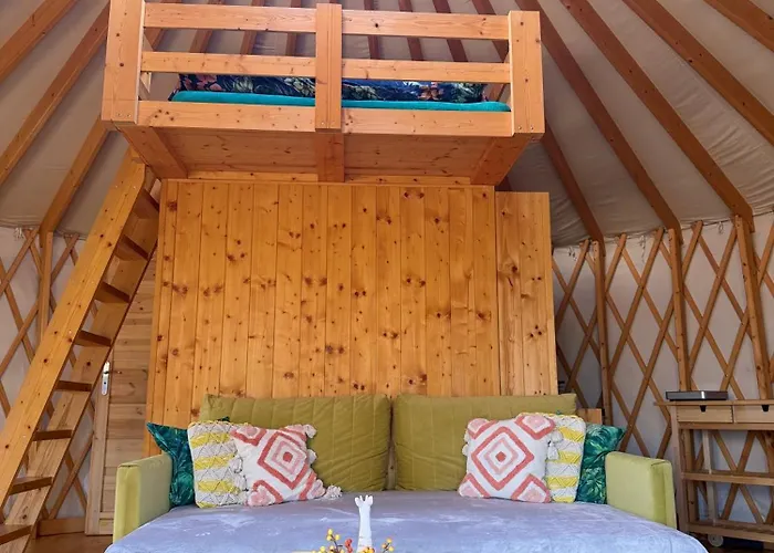 Glamping Niebianska Osada Jurty Dolnoslaskie * Polanica-Zdrój